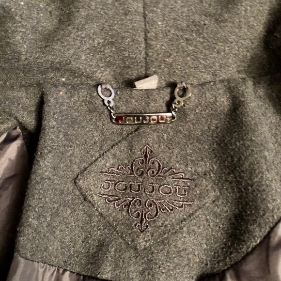 ‼️SOLD‼️🐻‍❄️Grey Double Breasted Pea Coat🐻‍❄️ - Picture 5 of 9